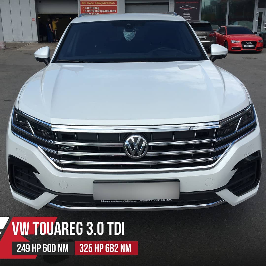 Чип тюнинг VW Touareg CR 3.0TDI